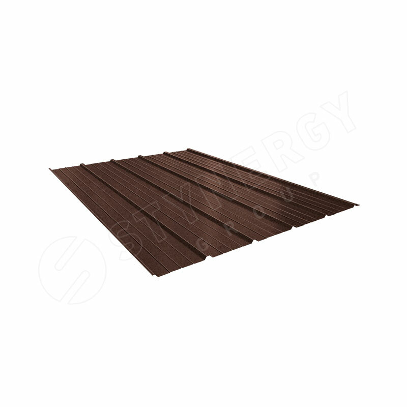 Профнастил ST15 Стальной Бархат® RAL 8017 0.509(цена за м.кв)
