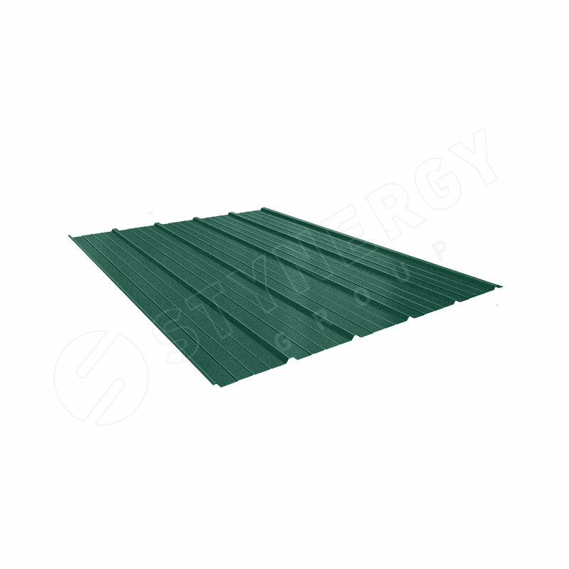 Профнастил ST15 GRAPHITE45® RAL 6005 0.45(цена за м.кв)