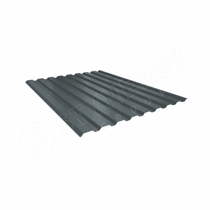 Профнастил С20 GRAPHITE45® RAL 7011 0.45 A(цена за м.кв)