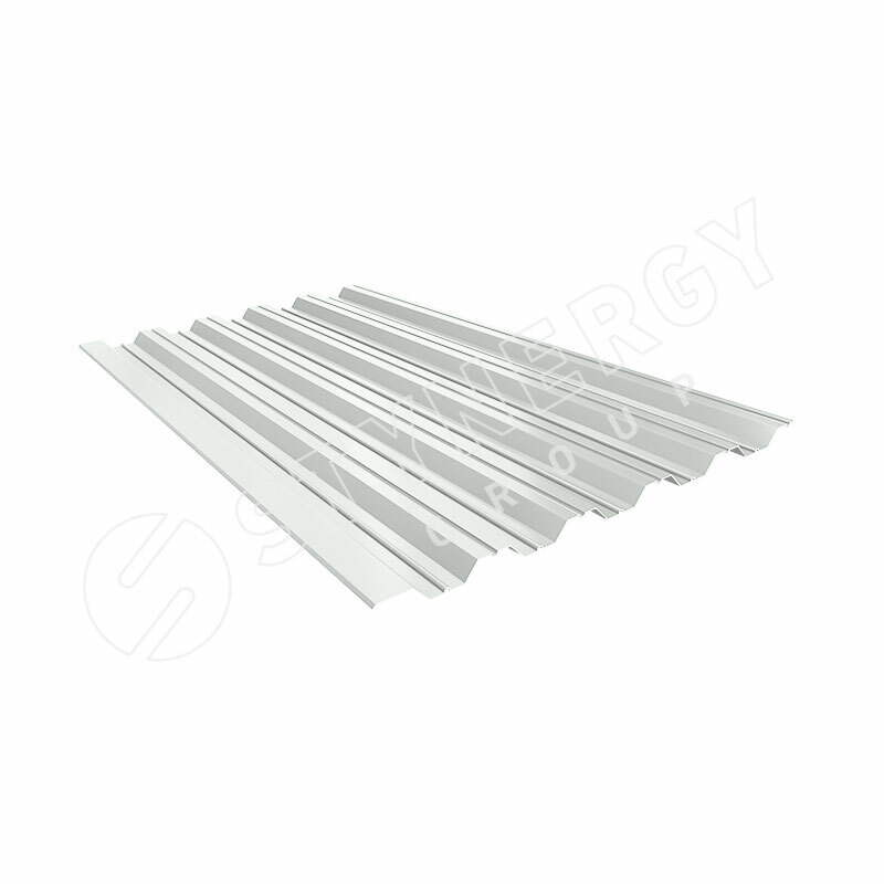 Профнастил НС35 CORUNDUM50® RAL 9003 (сигнальный белый) 0.50 A(цена за м.кв)
