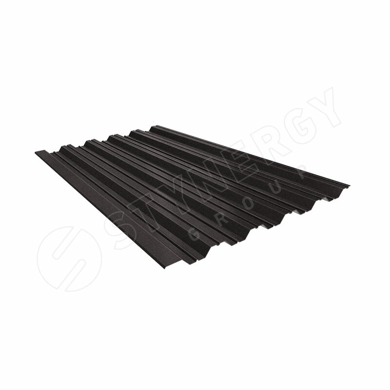 Профнастил НС35 GRAPHITE45® RR32 (серо-коричневый) 0.45 A(цена за м.кв)